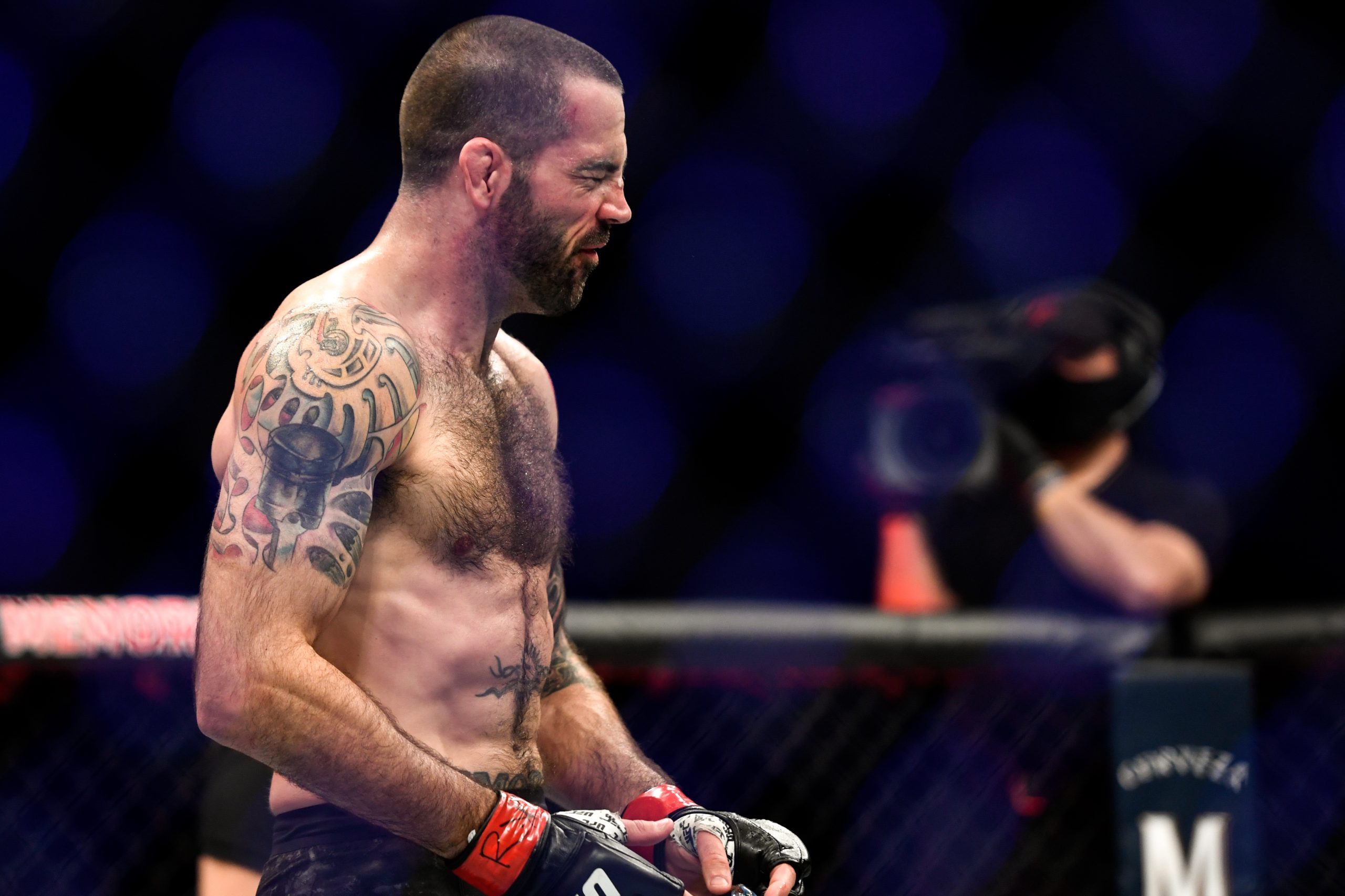 Matt Brown was unhappy with the result against Carlos Condit and hit out at the UFC judges