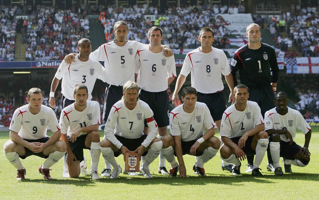 The England 2006 squad had a plethora of young English talent which failed to live up to the expectations.