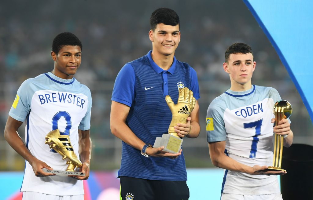 England U-17 team won the 2017 U-17 FIFA World Cup.