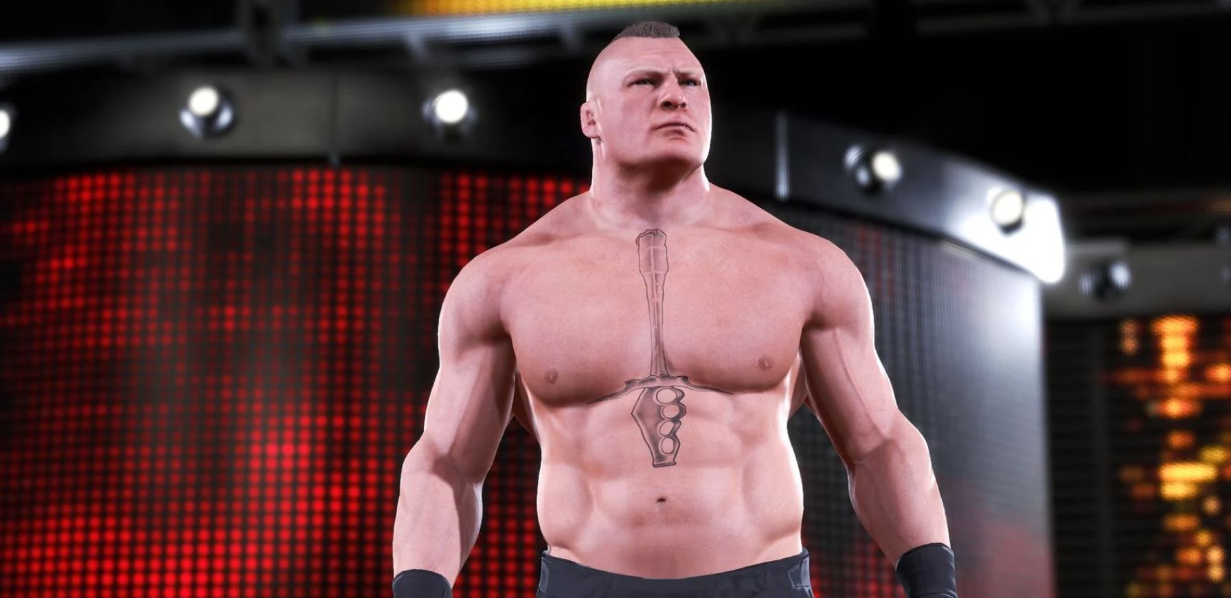 Brock Lesnar could be a doubt for the WWE 2K22 roster