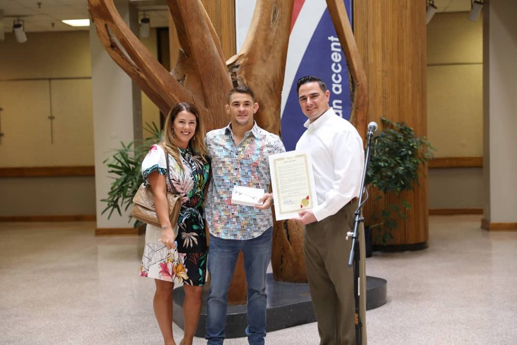 15th March is Dustin Poirier Day in Lafayette, Louisiana.