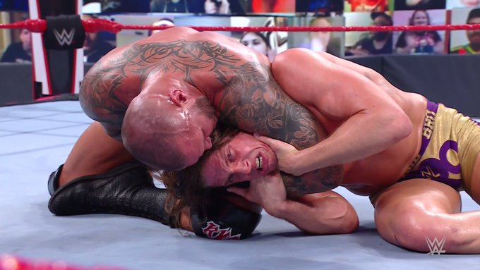 Randy Orton was beaten by Matt Riddle on this week's WWE RAW.