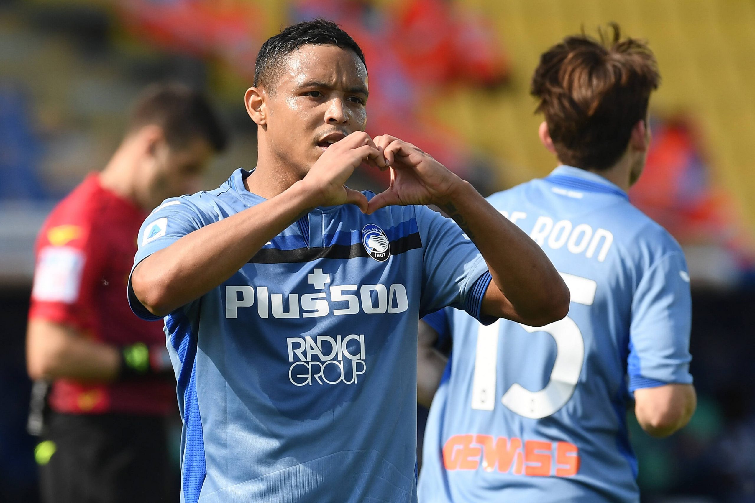 Luis Muriel scored 2 goals and provided 1 assist against Parma last weekend. (imago Images)