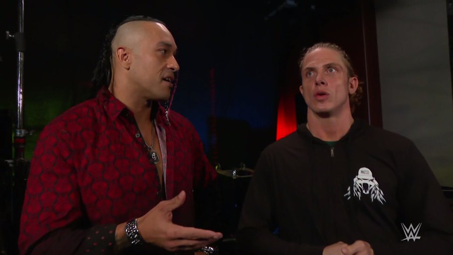 Damian Priest and Matt Riddle on WWE Raw