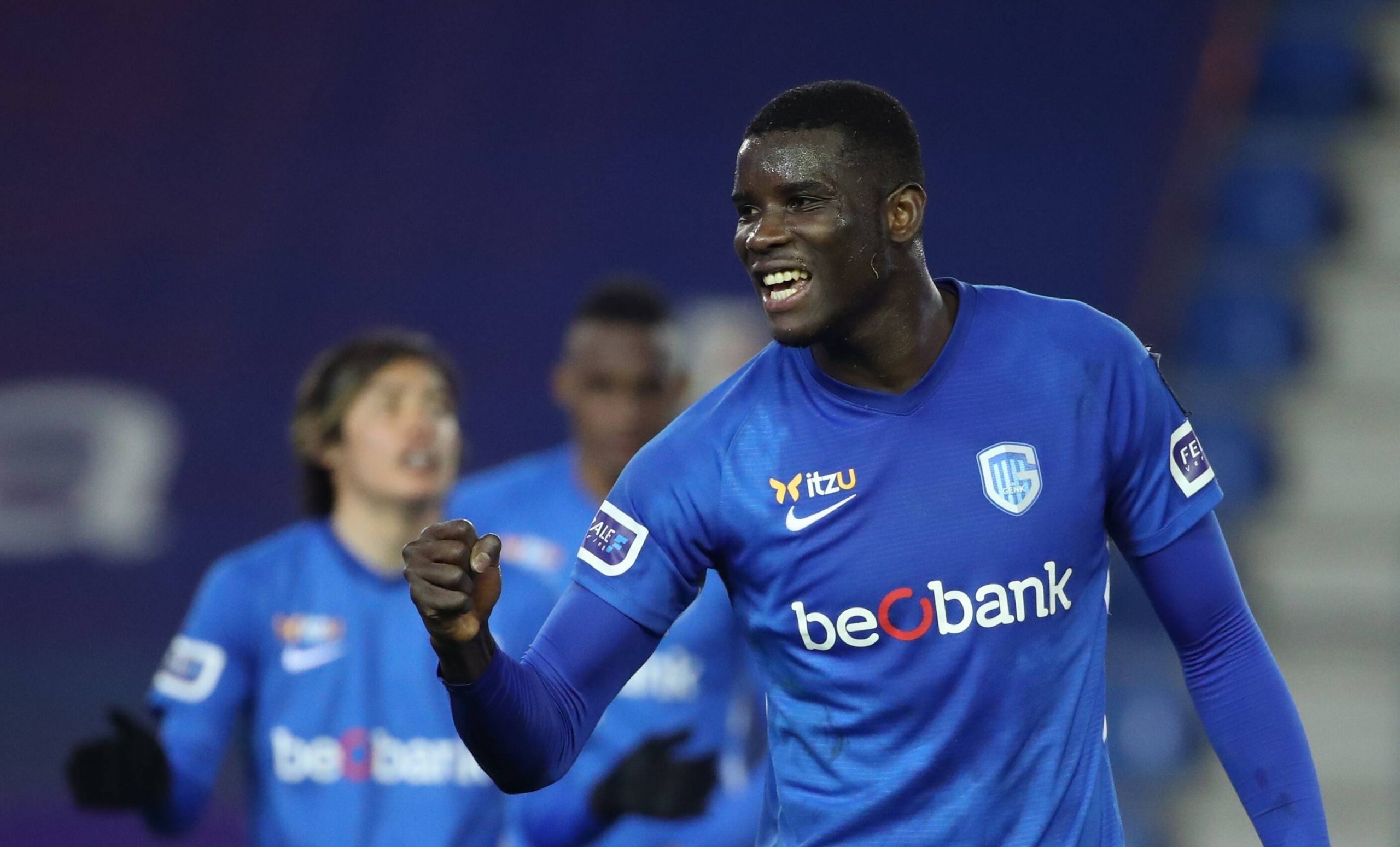 Paul Onuachu of Genk is linked with a transfer to West Ham United and Brighton.