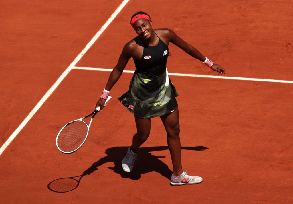 Gauff in French Open