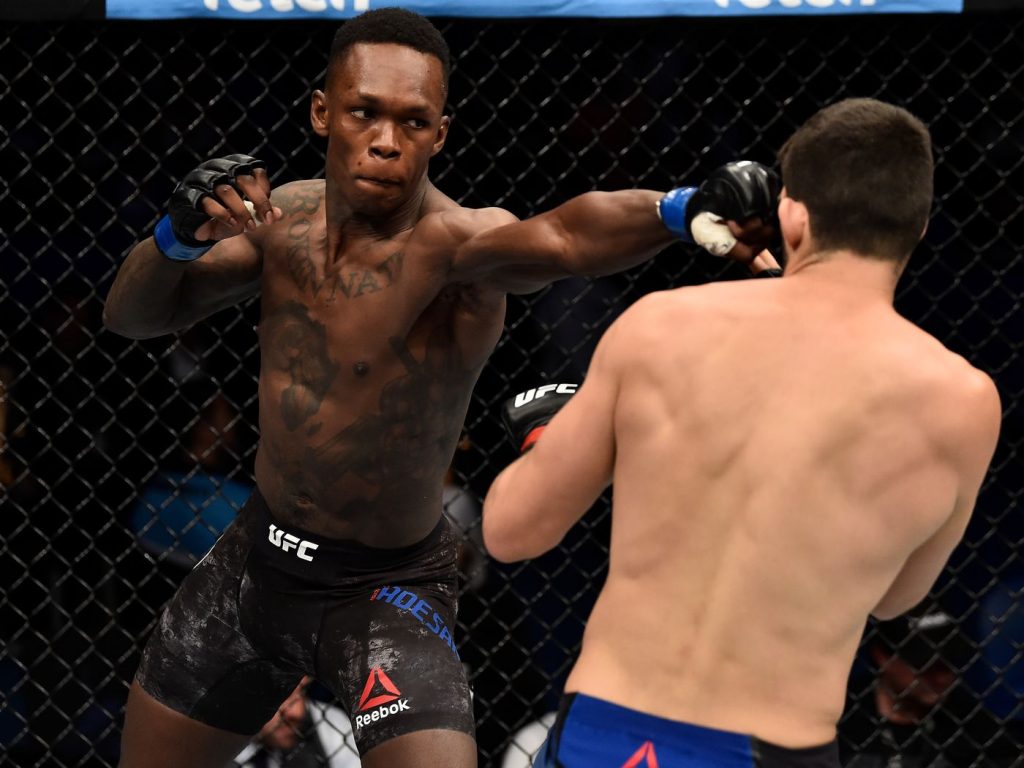 Israel Adesanya UFC debut