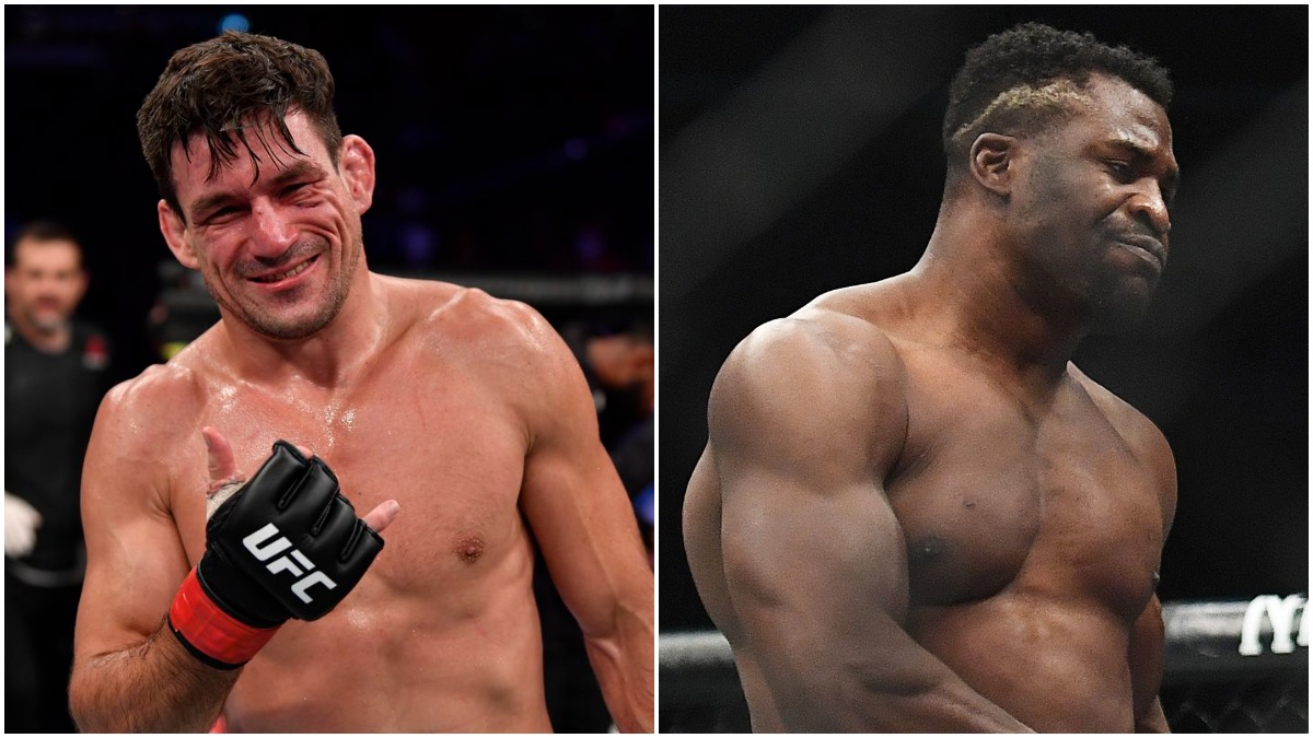 Demian Maia betters a Francis Ngannou stat
