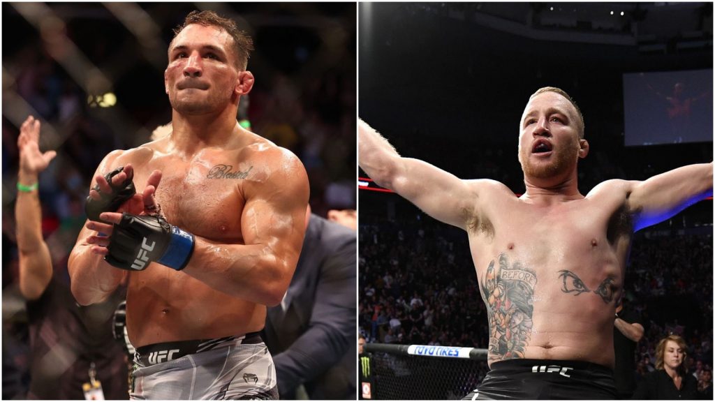 Michael Chandler Justin Gaethje UFC 268