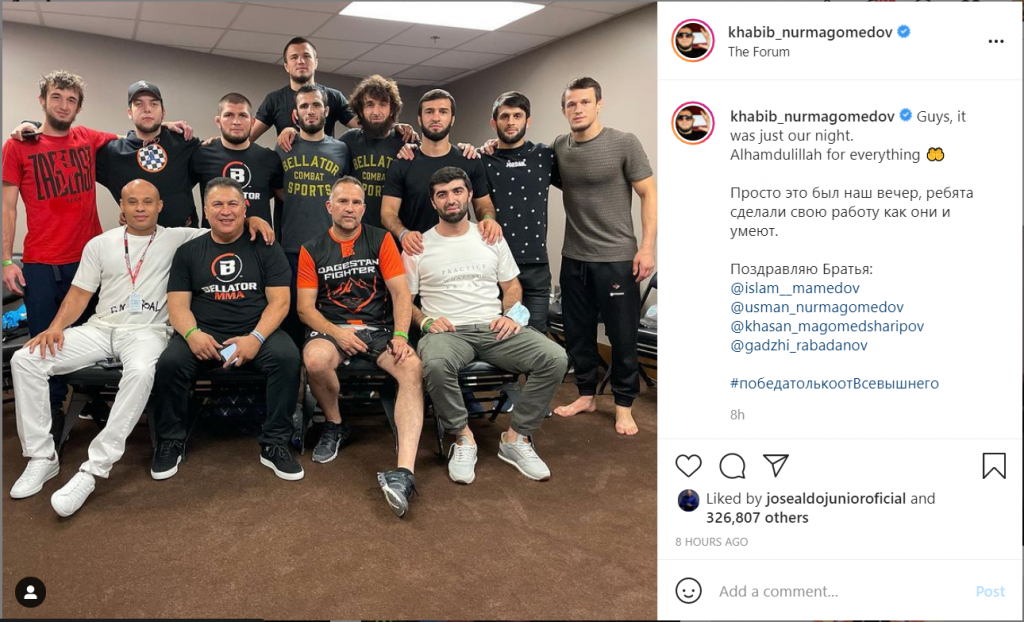 Khabib Bellator 263