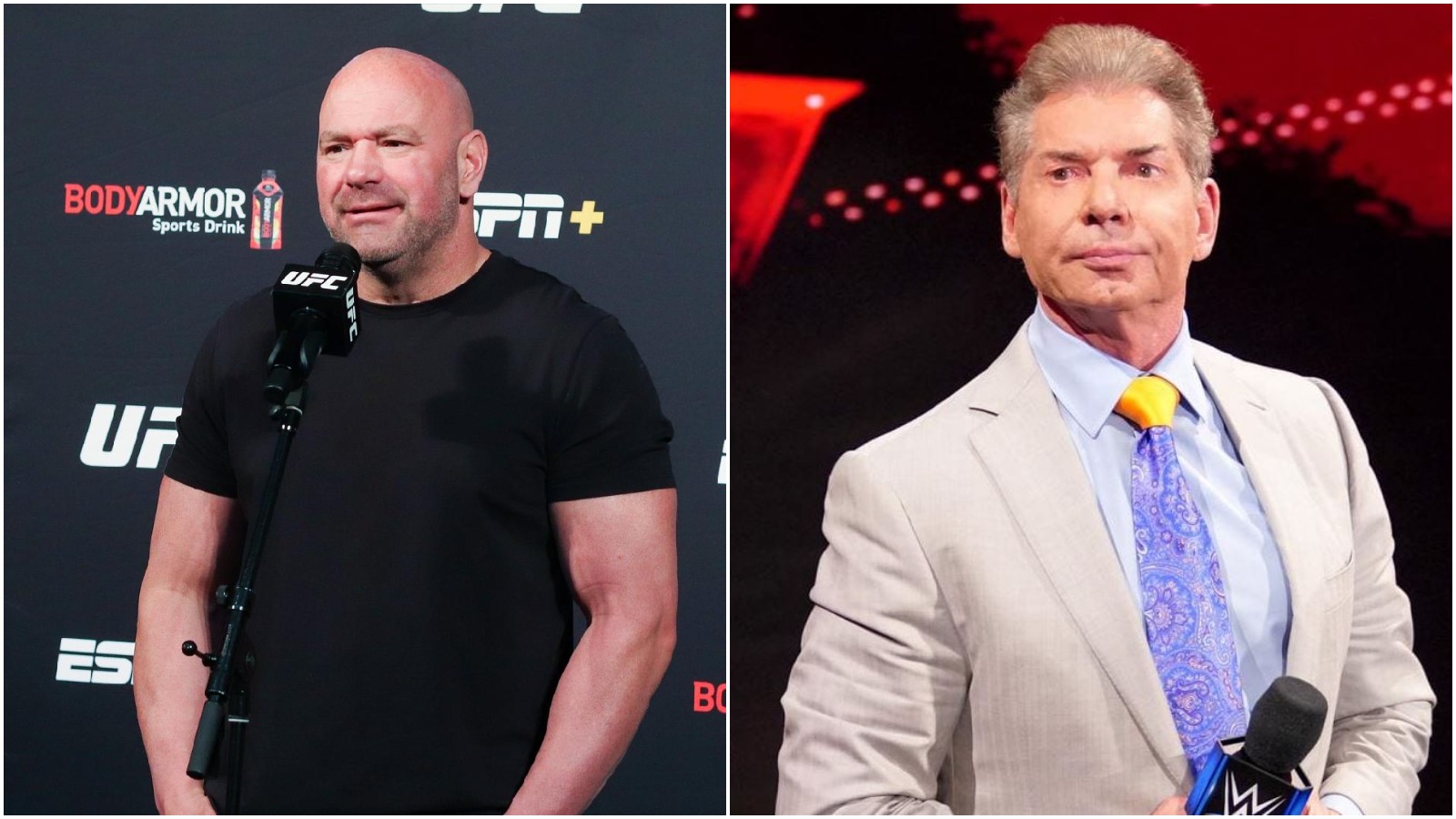 Dana White and Vince McMahon