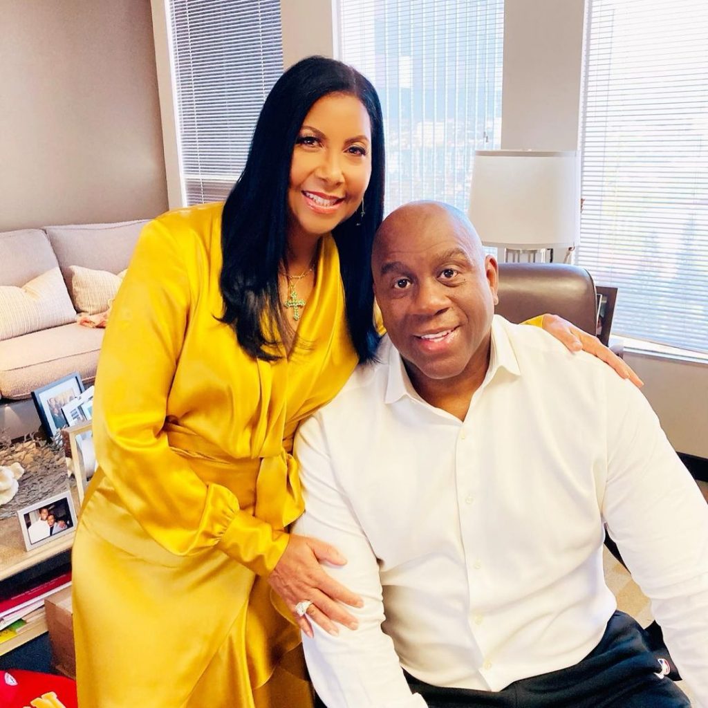 Cookie Johnson is the wife of Magic Johnson