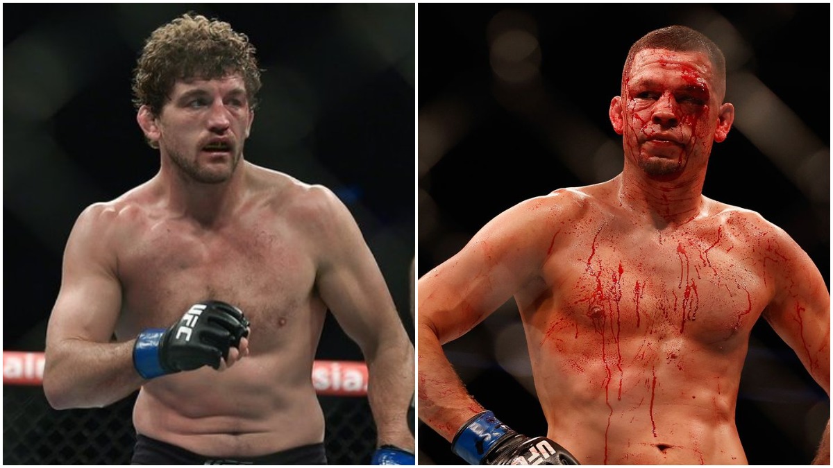 Ben Askren and Nate Diaz