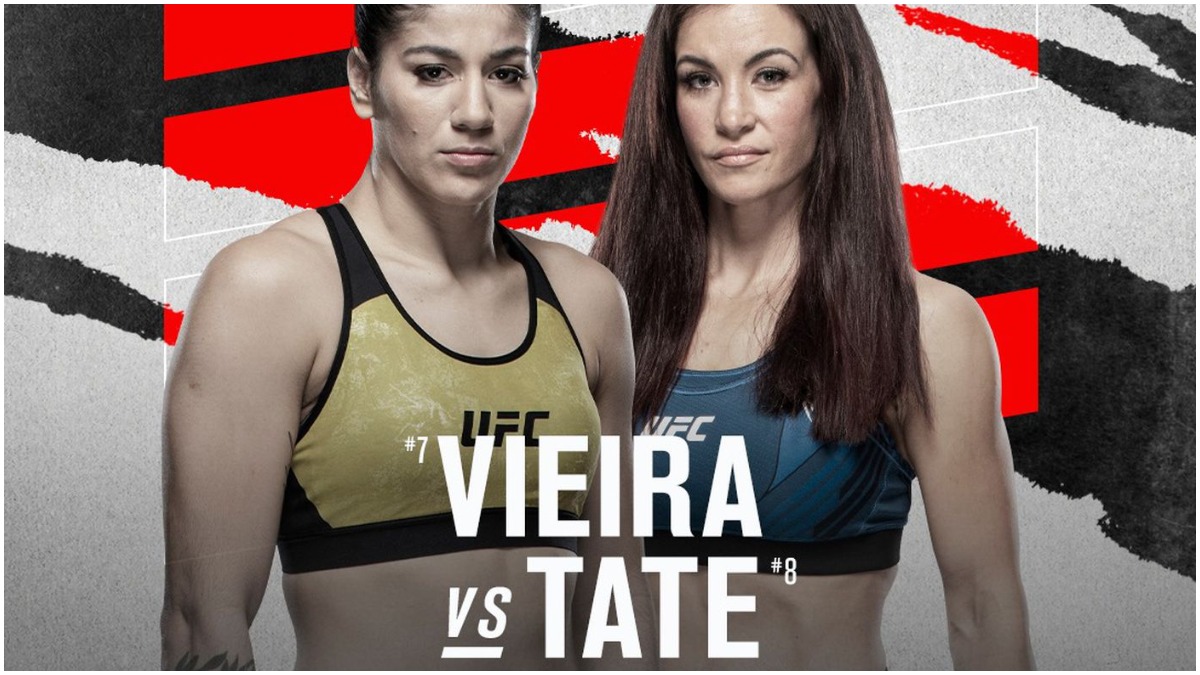 UFC Fight Night 198: Vieira vs Tate poster