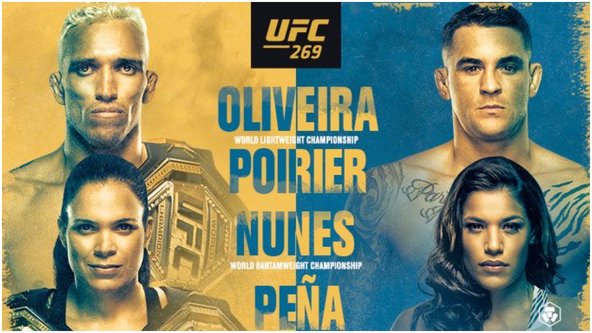 UFC 269 live stream