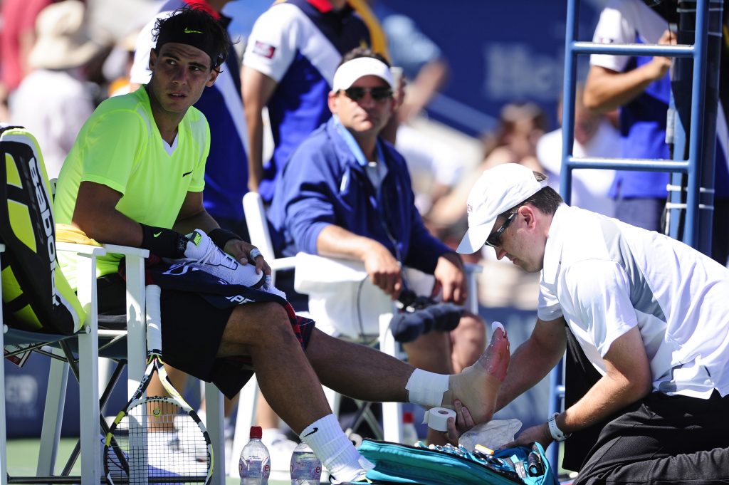 Rafael Nadal foot condition