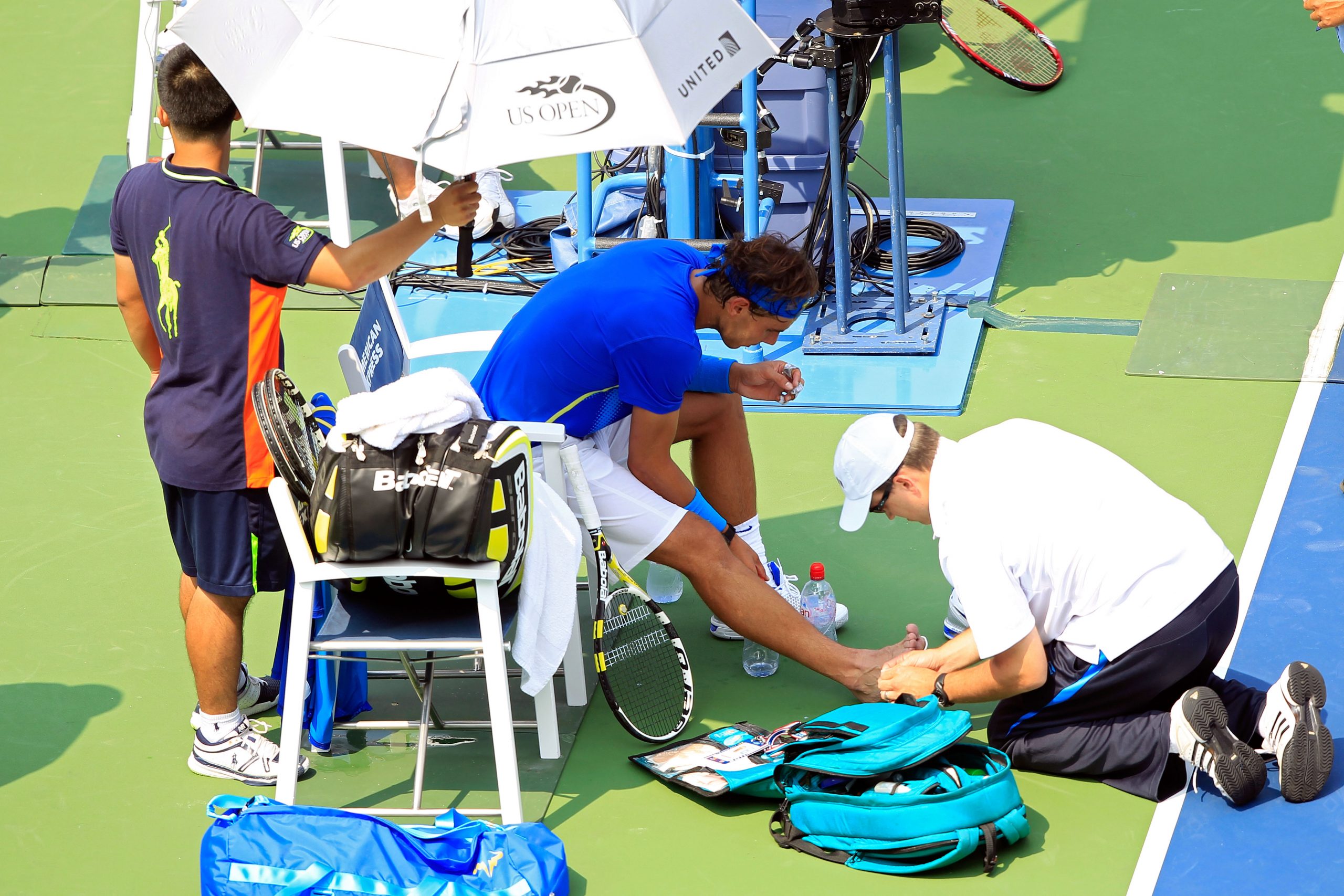 Rafael Nadal foot injury