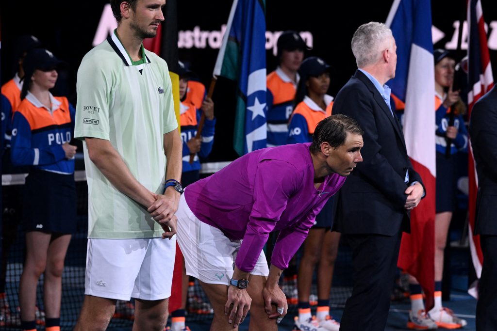 Rafael Nadal and Daniil Medvedev