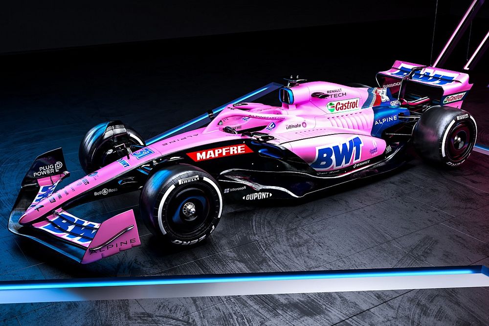 Check out Alpine F1 Team's new Pink Avatar