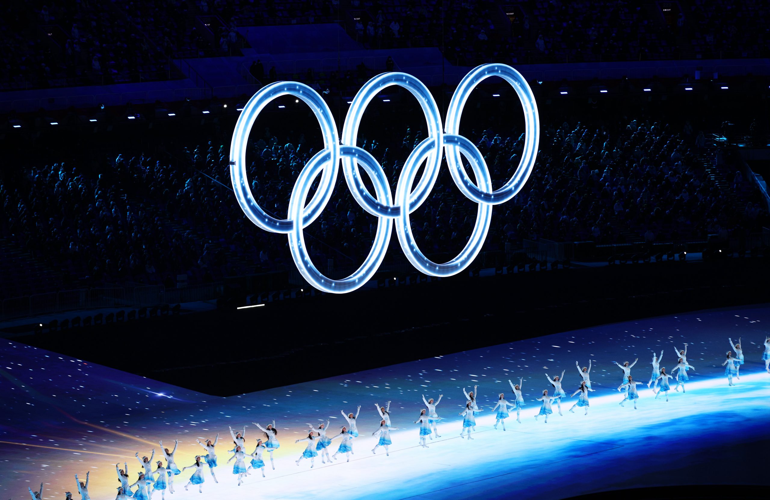 The opening ceremony at the 2022 Winter Olympics
