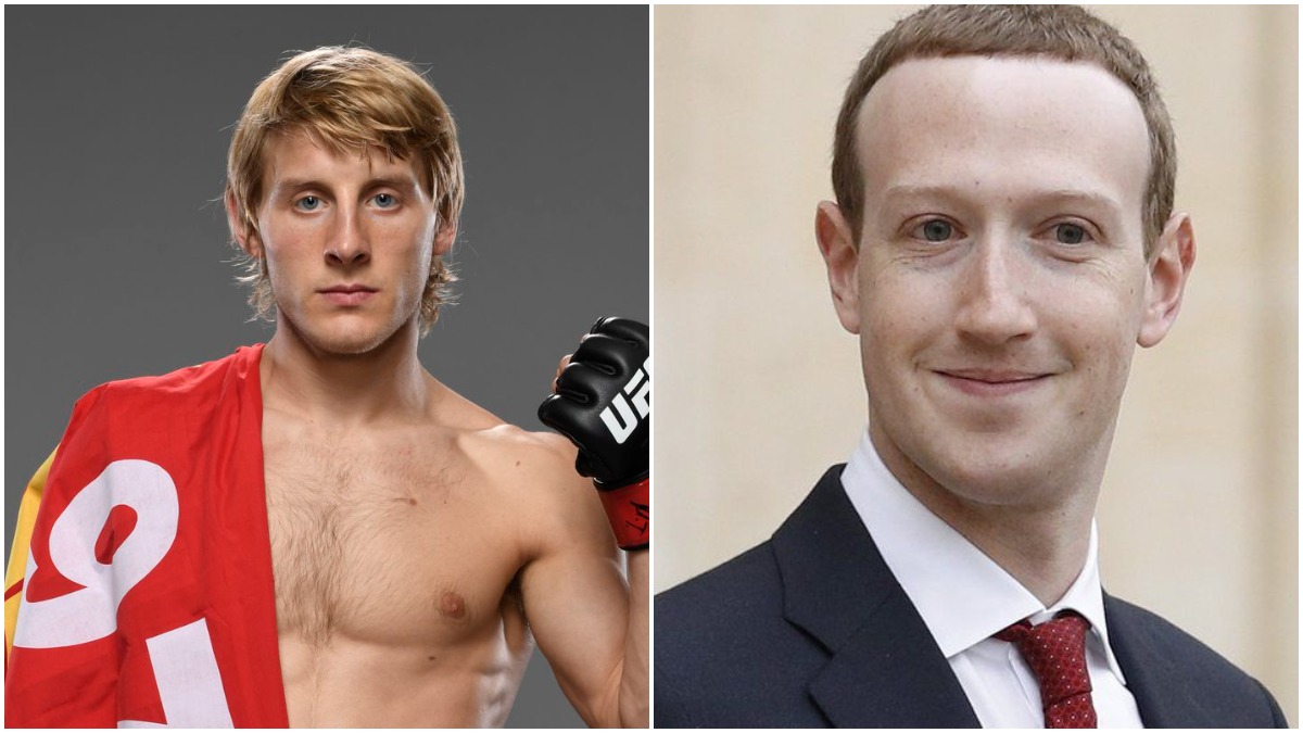 Paddy Pimblett Mark Zuckerberg