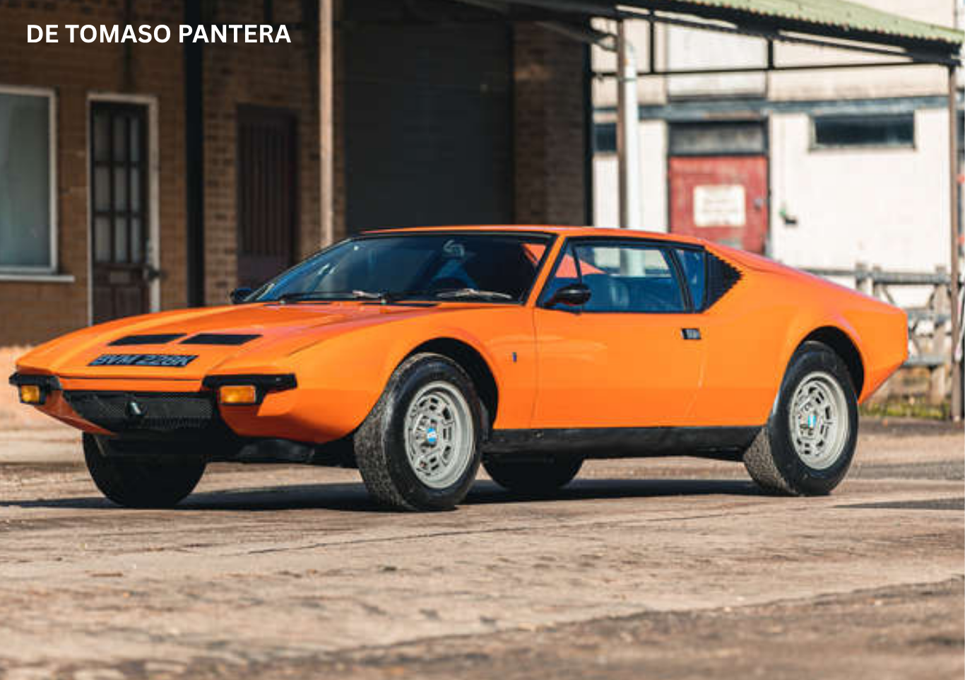 Iconic De Tomaso Pantera 