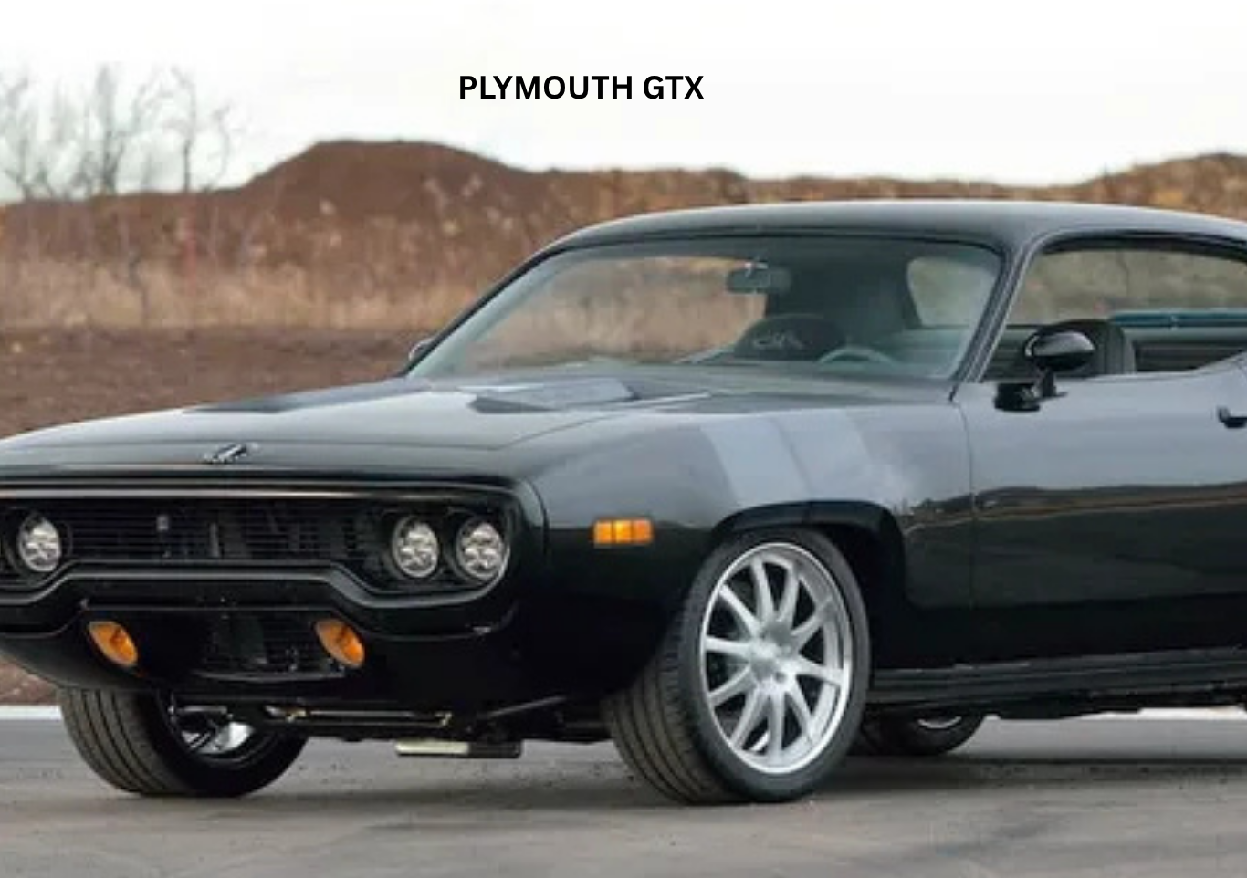 Iconic Plymouth GTX 