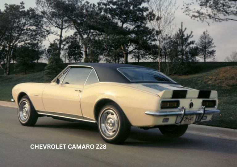 Why the First-generation Chevrolet Camaro Z28 Remains a Legendary Vehicle?