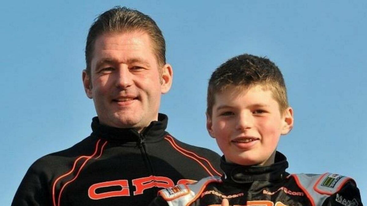 Jos Verstappen and Max Verstappen