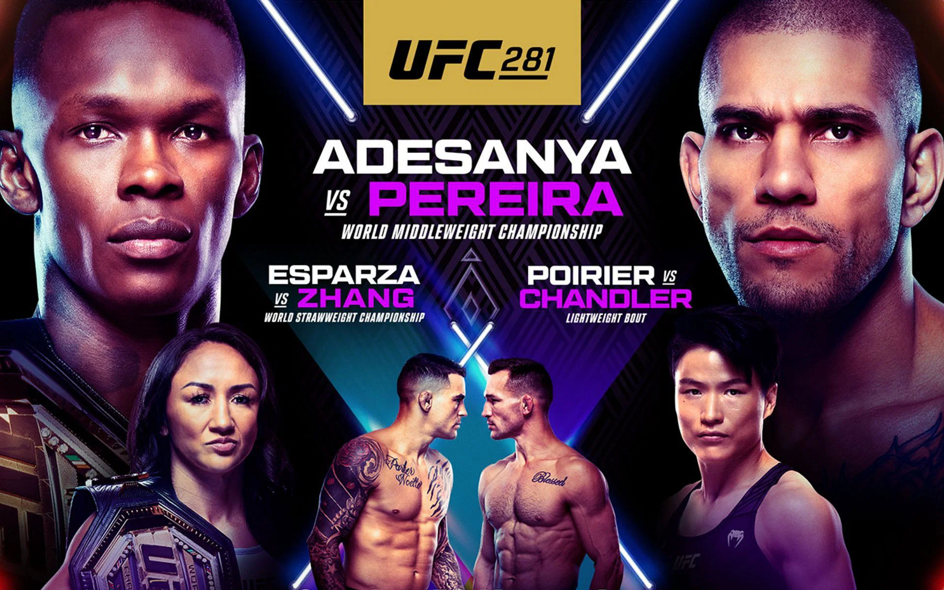 UFC 281 poster