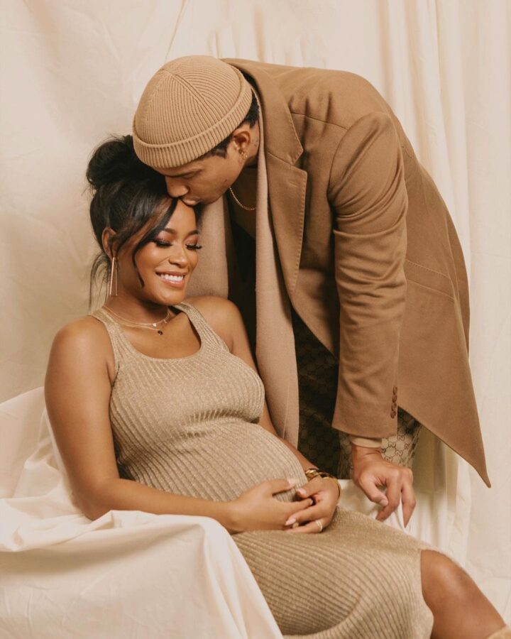 A pregnant Keke Palmer