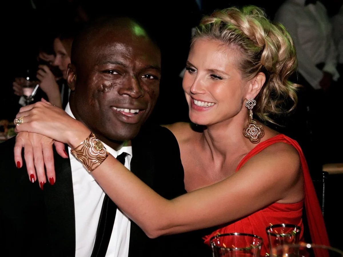 Seal & his ex-wife Heidi Klum