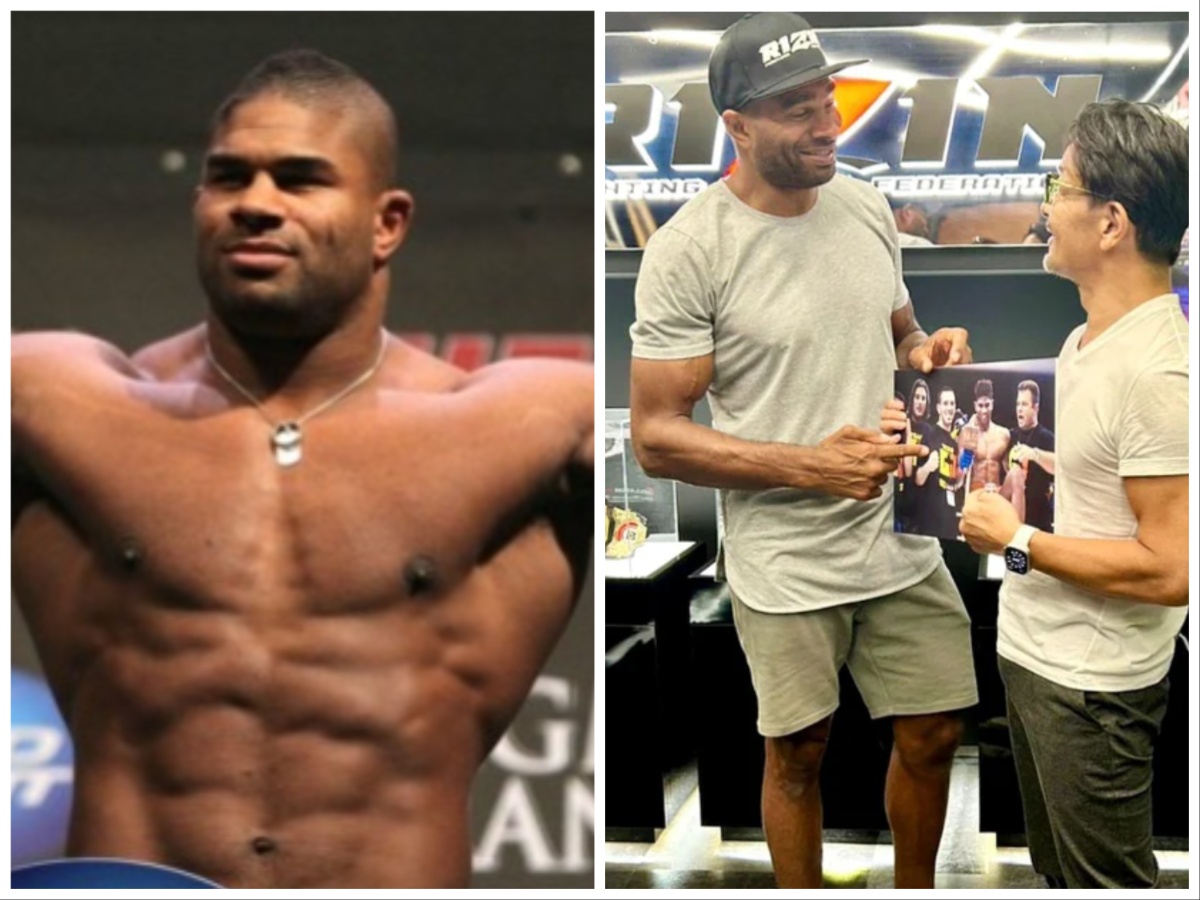 Alistair Overeem then and now