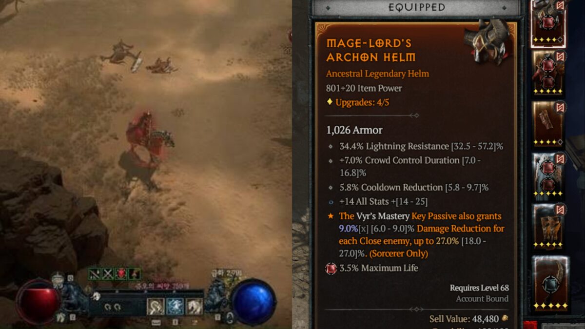 Diablo 4 Mage-Lords Aspect 