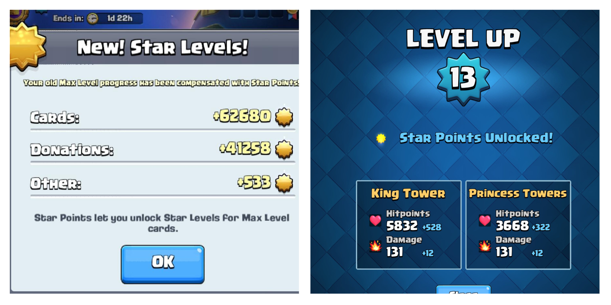 Star points clash royale