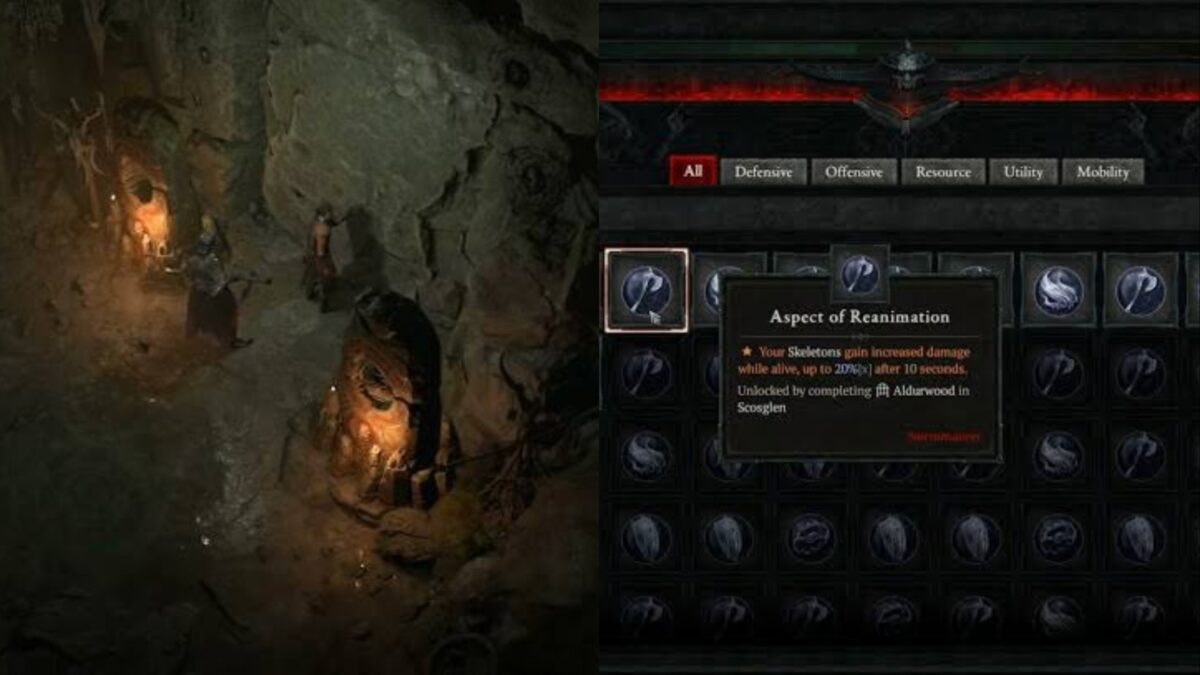 Diablo 4 aspect of Reanimation 