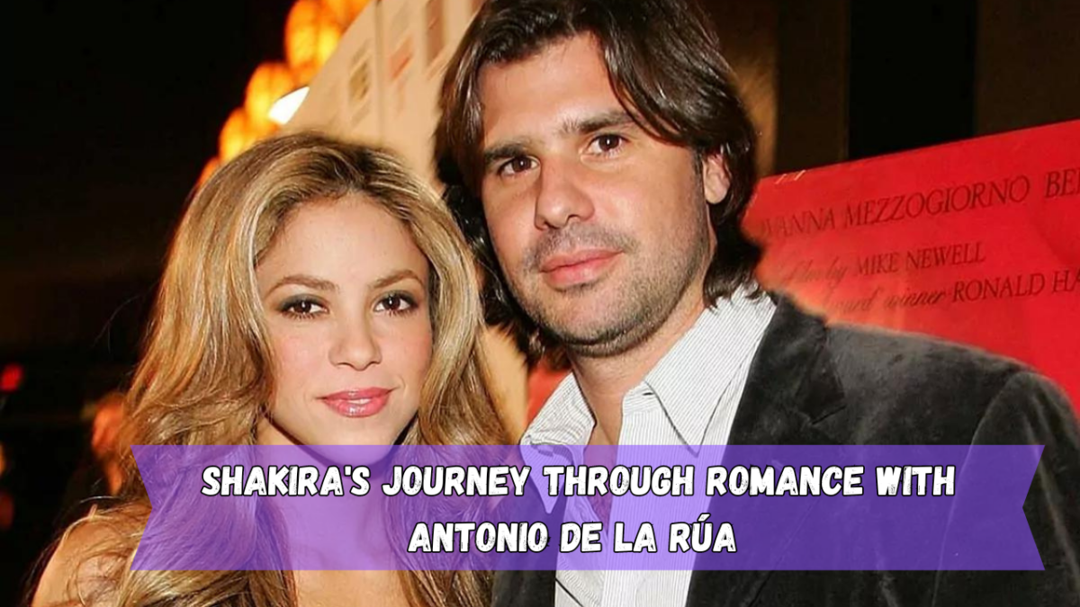 Shakira and Antonio de la Rua