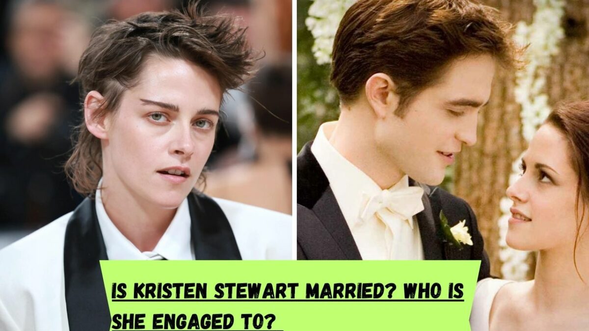 Is Kristen Stewart married?