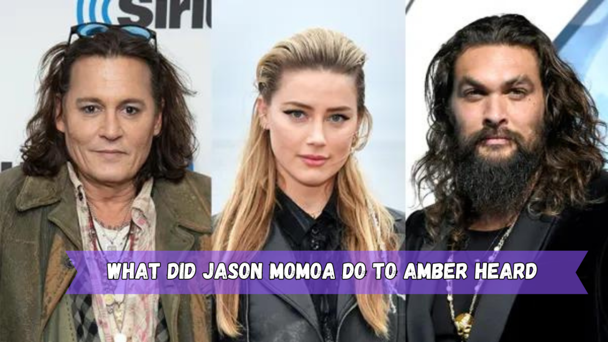 What did Jason Momoa do to Amber Heard on Aquaman 2