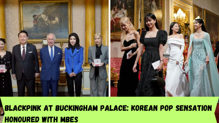 BLACKPINK at Buckingham Palace: Korean pop sensation honoured with MBEs