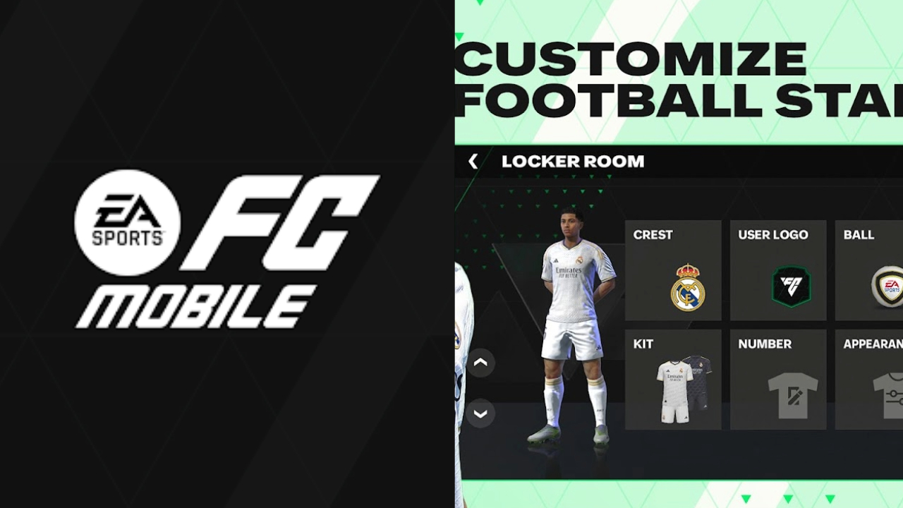 EA FC Mobile Locker Room: How to customize your team & players - Charlie  INTEL