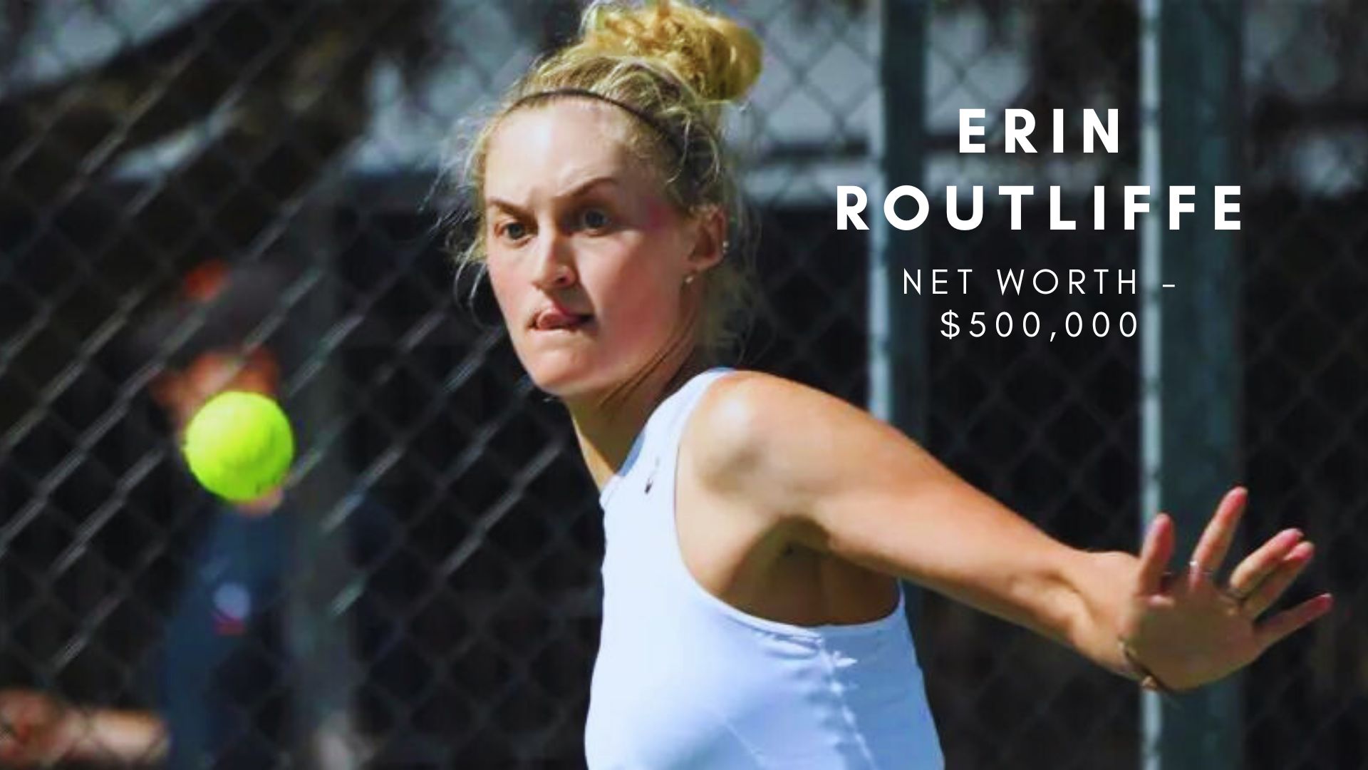 Erin Routliffe net worth