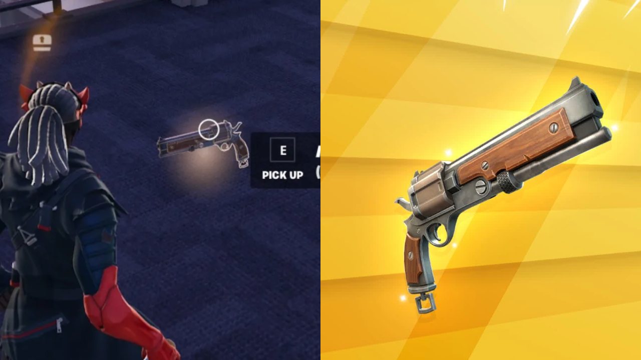 fortnite mammoth pistol