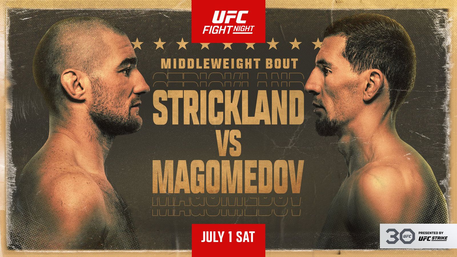 Strickland vs Magomedov poster