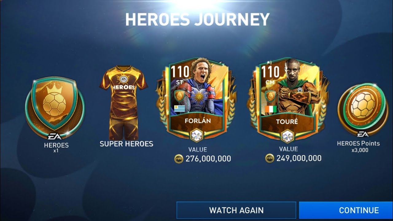 Heroes Journey Event in FIFA Mobile 23