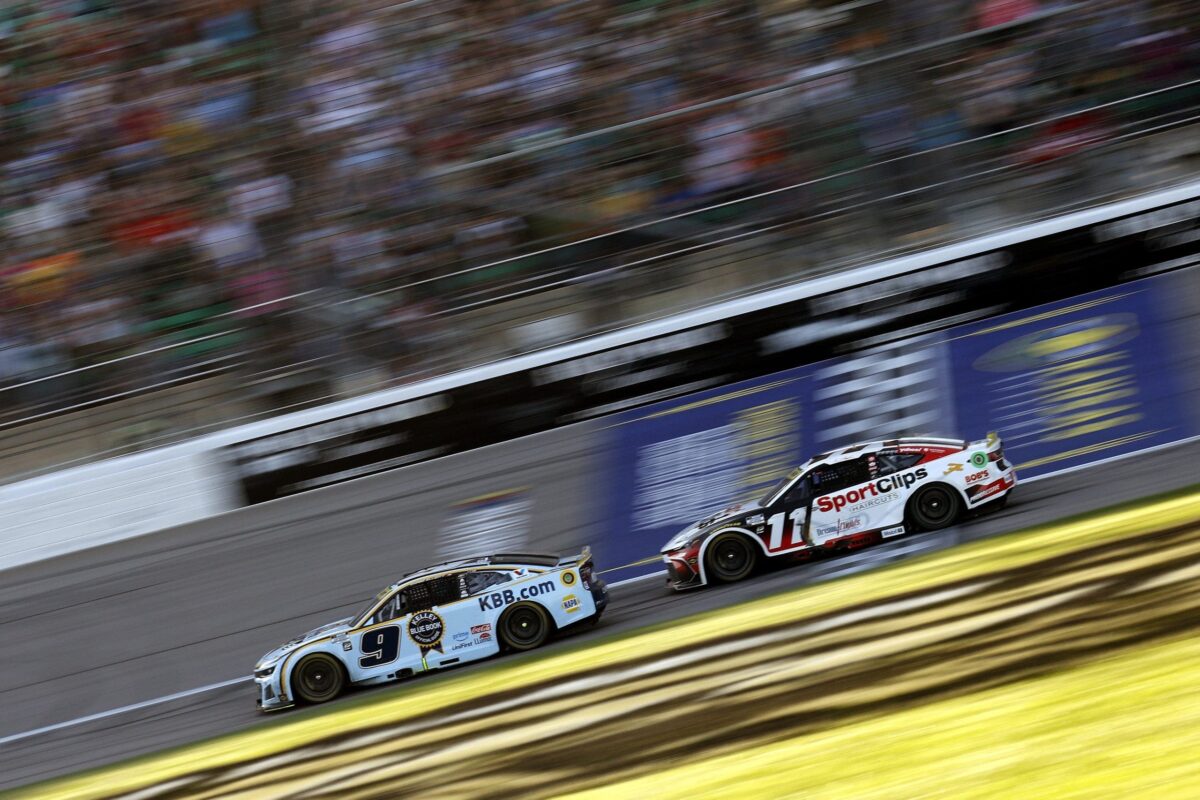 Denny Hamlin’s Villain move in Kansas – Why Nascar Need more black hat dramas like this?
