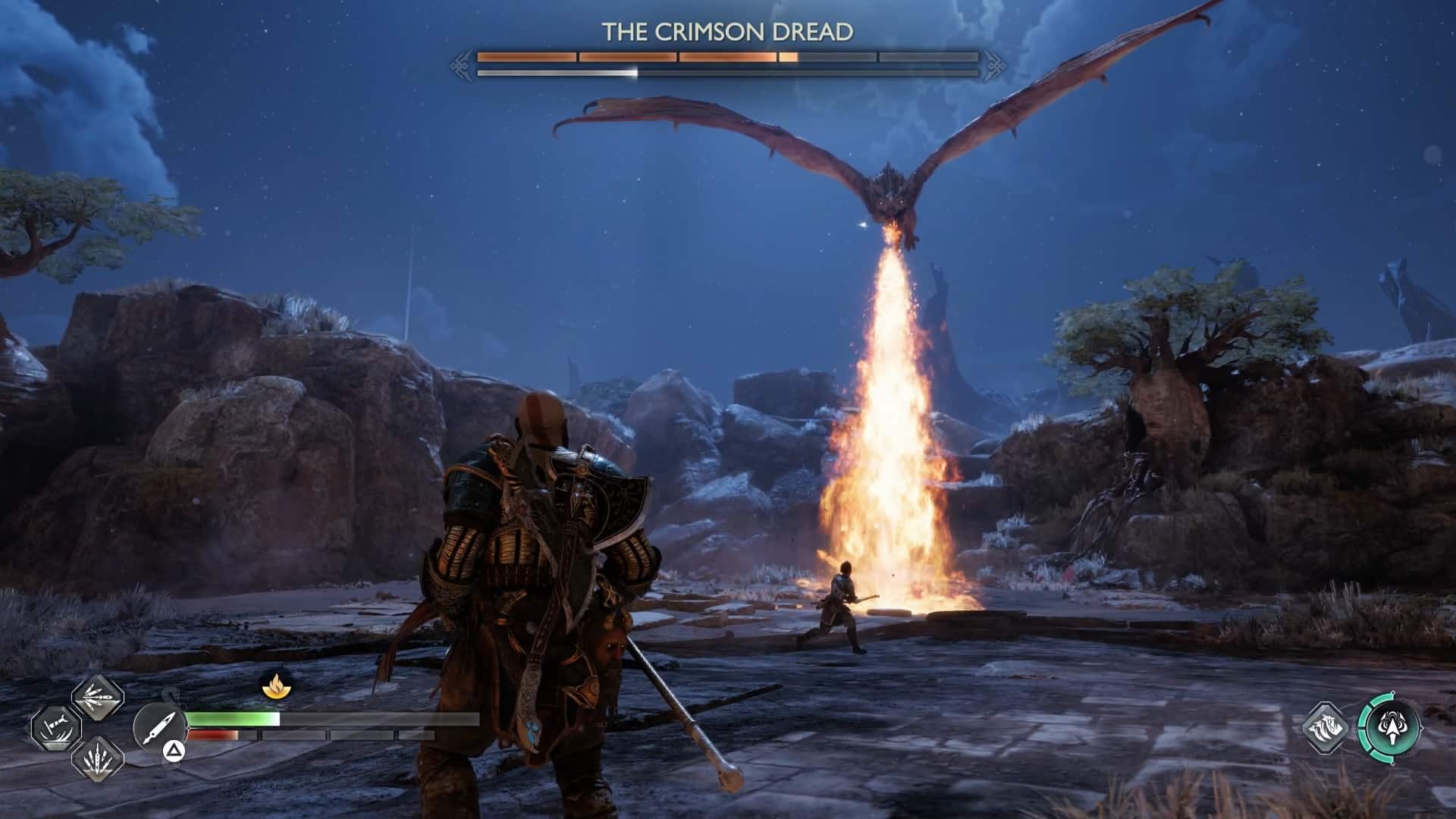 How to Beat Crimson Dread Dragon in God Of War Ragnarok Media Referee