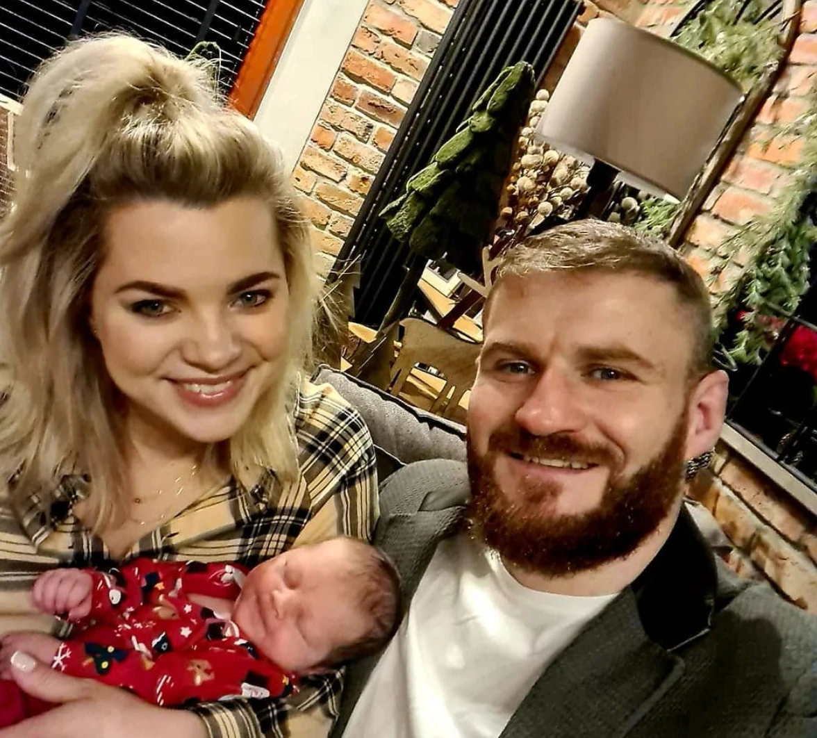 Jan Blachowicz and his wife