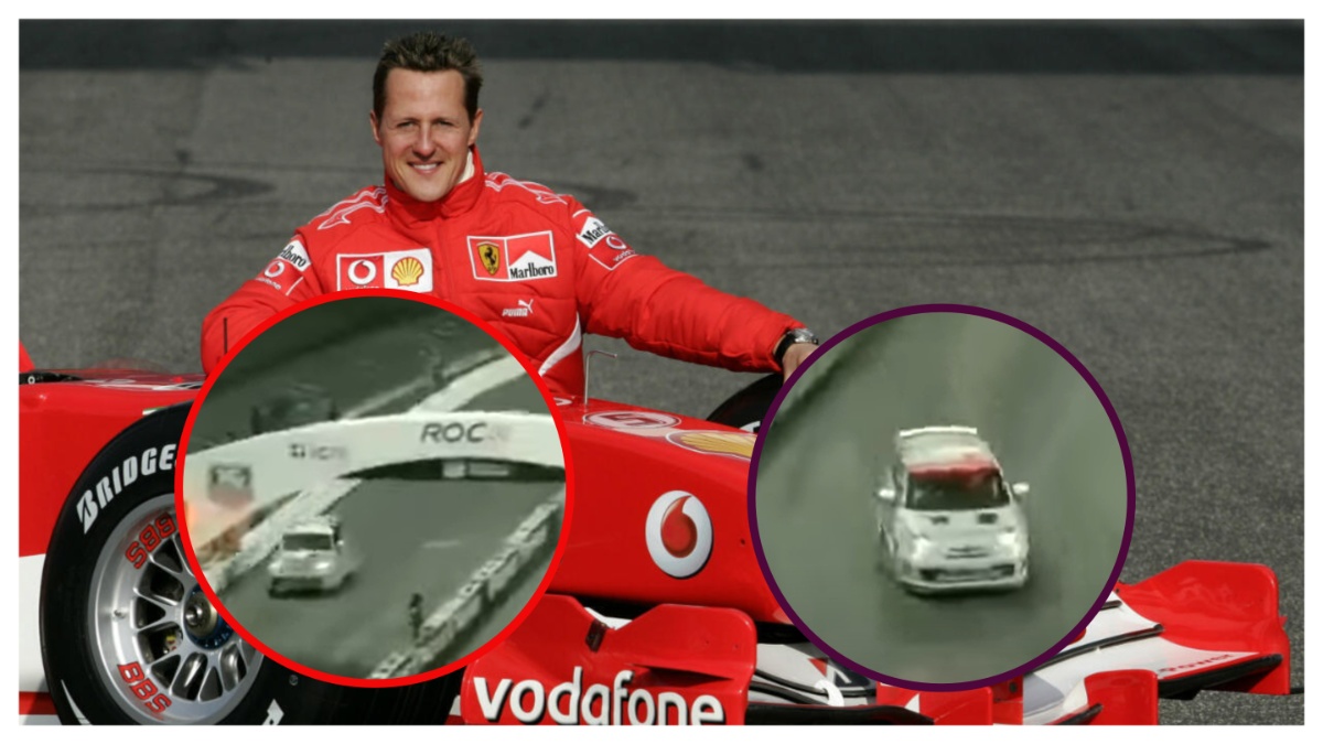 This Result Will Shock You! Michael Schumacher vs. NASCAR Driver