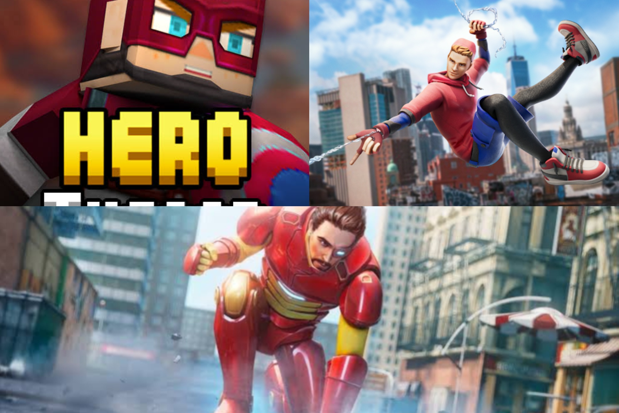 superhero mobile games